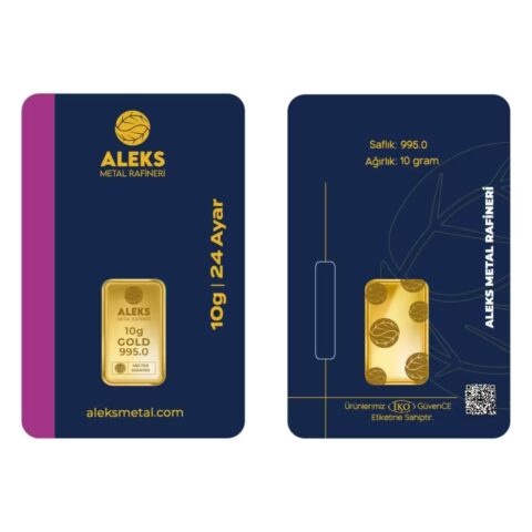 NedimGold 10 gr 24 Ayar AMR Külçe 60 Gün Gelecek Teslimatlı Altın